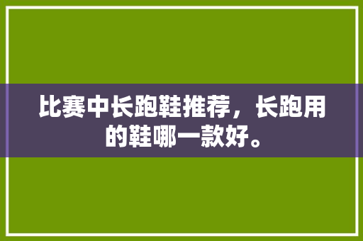 比赛中长跑鞋推荐，长跑用的鞋哪一款好。 比赛中长跑鞋推荐，长跑用的鞋哪一款好。 品牌鞋