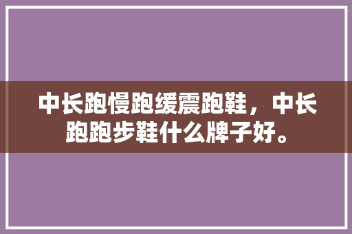 中长跑慢跑缓震跑鞋，中长跑跑步鞋什么牌子好。 中长跑慢跑缓震跑鞋，中长跑跑步鞋什么牌子好。 品牌鞋