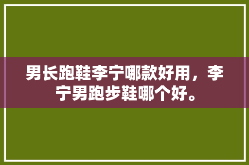 男长跑鞋李宁哪款好用，李宁男跑步鞋哪个好。 男长跑鞋李宁哪款好用，李宁男跑步鞋哪个好。 大精工智造
