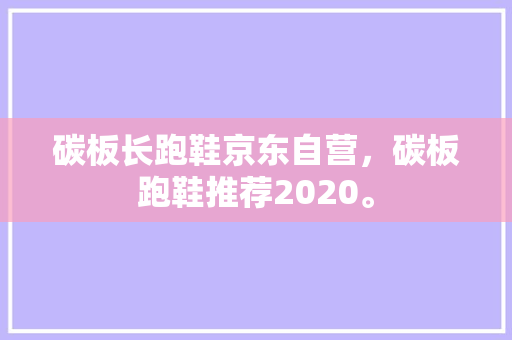 碳板长跑鞋京东自营，碳板跑鞋推荐2020。